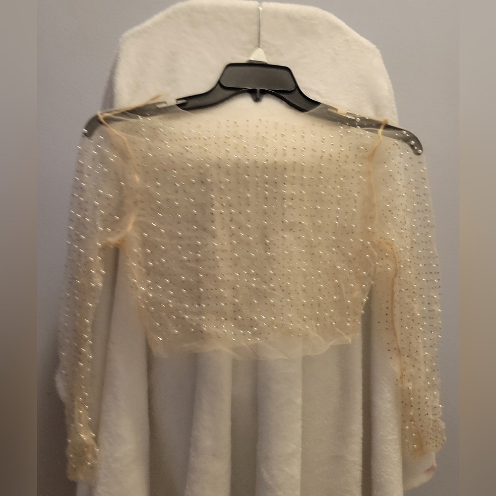 Sheer Beaded Top